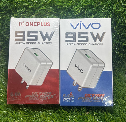 95W / Super Vooc Charger Ultra Speed Charger