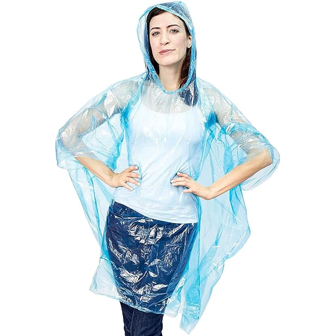 Pocket Size Disposable Raincoat for Men and Women for Travel Use |Pocket Emergency Waterproof Free Size
