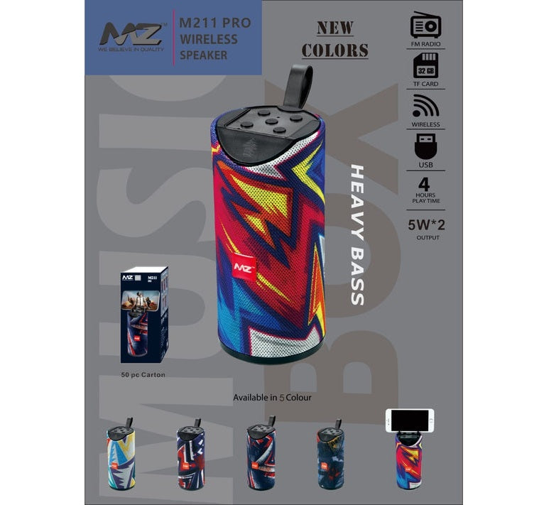 MZ M211 PRO (PORTABLE BLUETOOTH SPEAKER)