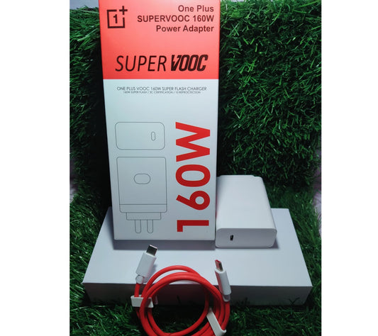 One+ 160W Super VOOC Power Charger (Type C- Type C Charger)