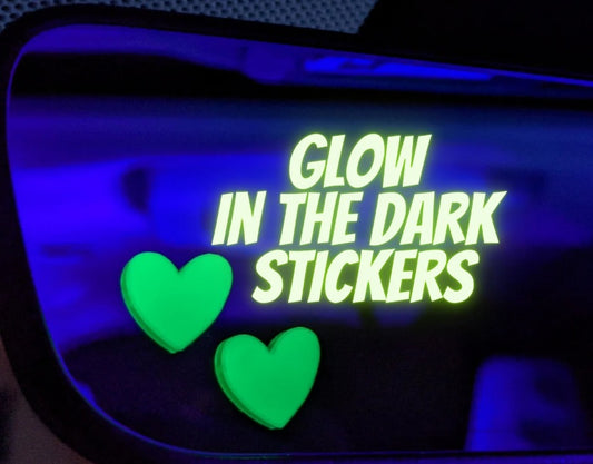 Glow in the Dark Sticker for Car/Bike/Scooty/Helmet etc