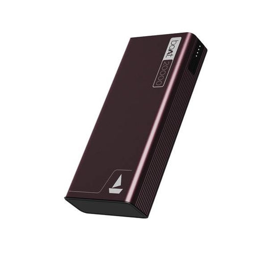 boAt 20000 mAh 22.5 W Power Bank  (Burgundy, Lithium Polymer, Fast Charging, Quick Charge 3.0, Power Delivery 3.0 for Mobile, Tablet)