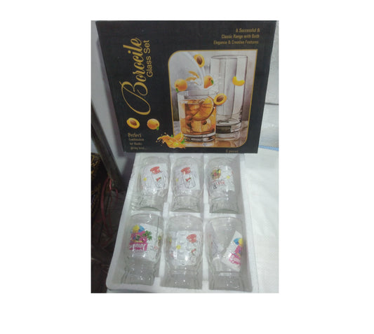 Borocile Glass set 6pcs