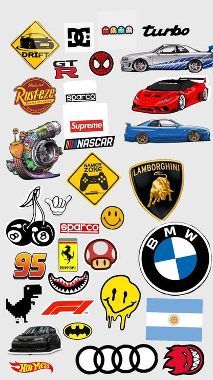 Car/Bike/Scooty/Helmet Sticker (Starting From Rs 5 per square inch)